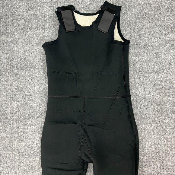 Vintage US Divers Sleeveless Wetsuit Mens L Large Black Surfing Scuba Diving - Picture 8 of 12